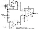 带CMRR校准的仪表放大器原理图