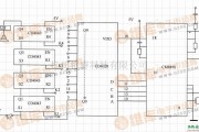 数字电路中的DTMF选呼电路图