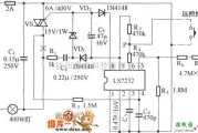 调制、阻抗变换电路中的LS7232组成的触摸调光灯电路图