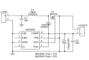 MAX641构成固定5V输出的应用电路