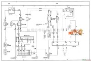 丰田中的天津威驰空调（A/C）电路图