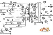 显示器电源中的ENVISION EC-1439型显示器电源电路图