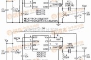 开关稳压电源中的开关集成稳压器MAX774/MAX775/MAX776的典型应用电路图