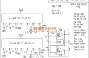 集成音频放大中的MB3730功放电路