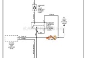 马自达中的马自达95MONTERO制冷风扇电路图