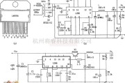 开关稳压电源中的L296大电流开关电源芯片组成的稳压电源电路图