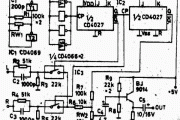 用分立元件制作的立体声编码器电路