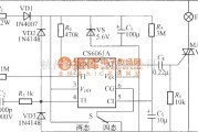 灯光控制中的CS6061A触摸式步进调光灯电路