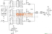 继电器控制中的由5N7490等构成的计数器电路图