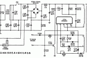 SAMSUNG CK-4656型彩色显示器的电源电路图