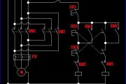 交流接触器正反转互锁二次回路控制线路图