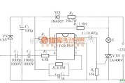 灯光控制中的LG8150触摸式步进调光灯电路