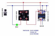 电机启动停止接线图-220启动停止按钮接线图