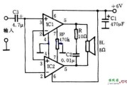 LM386简易OCL功放电路原理图