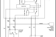 马自达中的mazda　电动门锁电路图