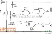 振荡电路中的VGA同步信号自动振荡器电路图