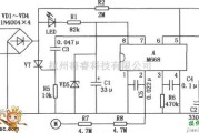 灯光控制中的556、CD4017构成的闪光灯控制电路图