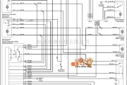 沃尔沃中的富豪 960 中控锁电路图