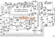 显示器电源中的NEC JC-1404HMN-1型多频TTL和VGA大屏幕彩色显示器的电源电路图