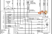 丰田中的95年凌志ES300前雨刮清洗器电路图
