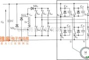 IGBT应用电路中的ZVT-PWM三相变频电源主电路结构示意电路图