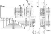 微机单片机中的简单8X8LED点阵显示驱动电路