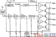 遥控接收中的七功能无线遥控接收电路图