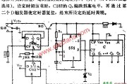 时基集成电路组成长延时电路图