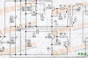 电源电路中的电子镇流器荧光灯电路