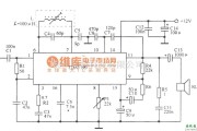 音频处理中的由TDAll90组成的实际电路图