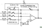 运算放大电路中的运算放大器和模拟开关罗恩补偿器