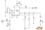 遥控接收中的使用TDA-7000芯片的直接变频接收机电路图