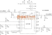 射频放大器中的由RF2103P构成的915MHz射频放大器的电路