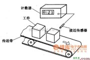 集成电流传感器、变送器中的生产线工件计数装置示意电路图