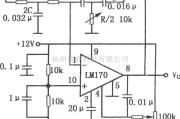 正弦信号产生中的LM170构成的输出稳定的双T正弦波振荡器