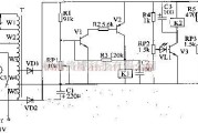 电源电路中的具有自动稳压和过电压保护功能的交流稳压器电路图