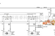 马自达中的马自达95PROBE电动座椅电路图