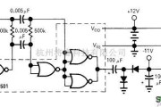 电源电路中的带有CMOS集成电路的12V到11V电压电路