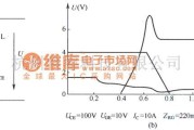 IGBT应用电路中的硬开关斩波电路中的IGBT的关断电压波形电路图