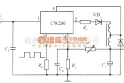 电源电路中的用CW200组成的他激开关式集成稳压电源