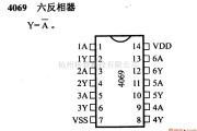 数字电路中的4000系列数字电路,4069六反相器