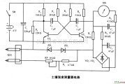 专用测量/显示电路中的土壤湿度测量器电路原理图