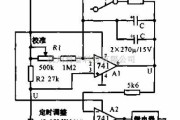 定时控制中的准确度为1秒的0-10分钟定时器电路图