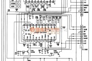 集成音频放大中的CXAl279AS模拟童控制集成电路图