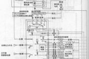 本田中的雅阁轿车暖风系统电路图