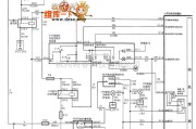 别克中的上海通用别克荣佣（Royaum）轿车的仪表电路图（2）