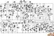 综合电路中的云雀牌L201型盒式录音机电路原理图