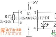 LED电路中的DSM-872典型应用电路(一)电路图