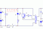 可充电式电蚊拍电路图
