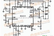 LED电路中的LED汽车头灯驱动电路图